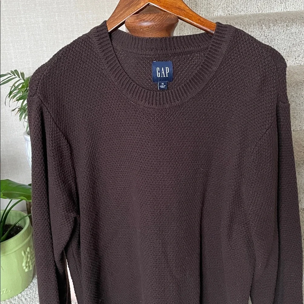 GAP Dark Brown Knit Pullover